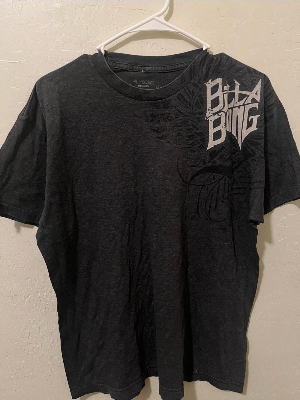 Billabong Black Short-Sleeve Graphic Tee